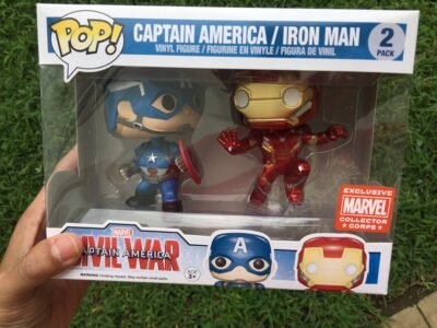 Funko Pop Marvel - Capitan America / Iron Man (Two Pack)