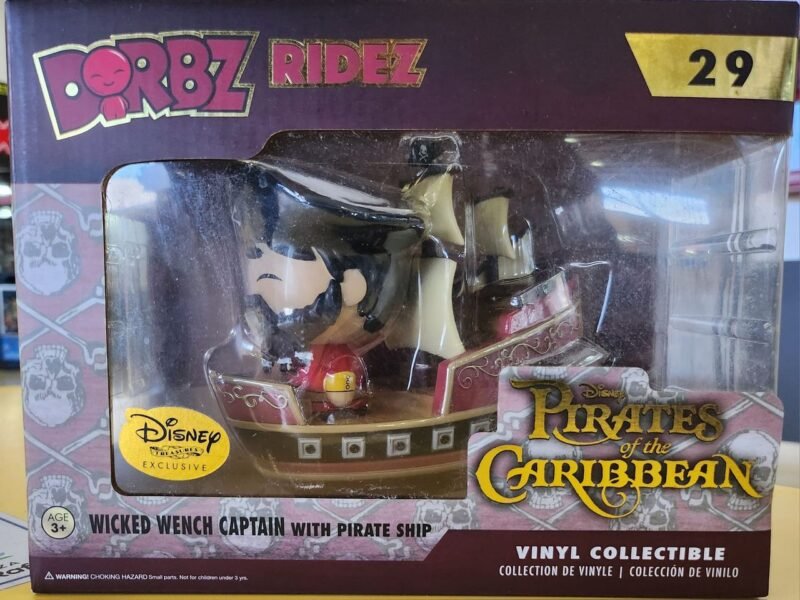 Funko DORBZ Ridez ✨️ Disney ✨️ PIRATES OF THE CARIBEAN✨️ Wicked Wench Captain