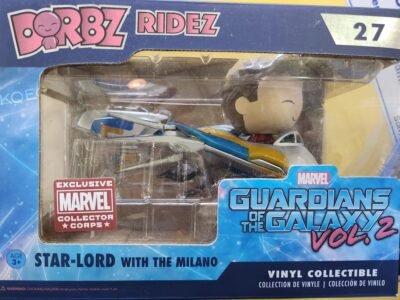 Funko DORBZ Ridez ✨️MARVEL✨️ Guardians of the Galaxy -.Star Lord with The Milano